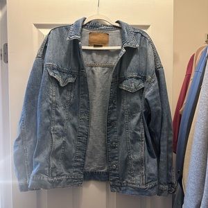 Oversized American Eagle Denim Jacket